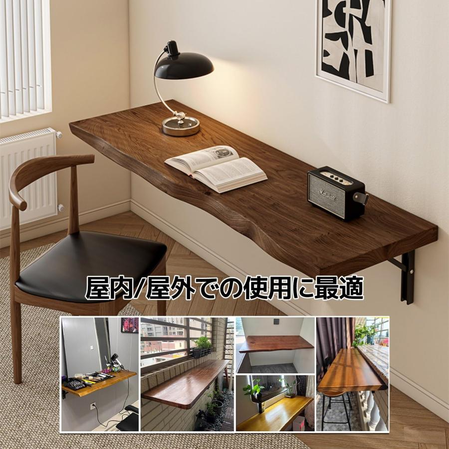 壁掛け式折りたたみテーブル 木製キッチン ダイニングテーブル