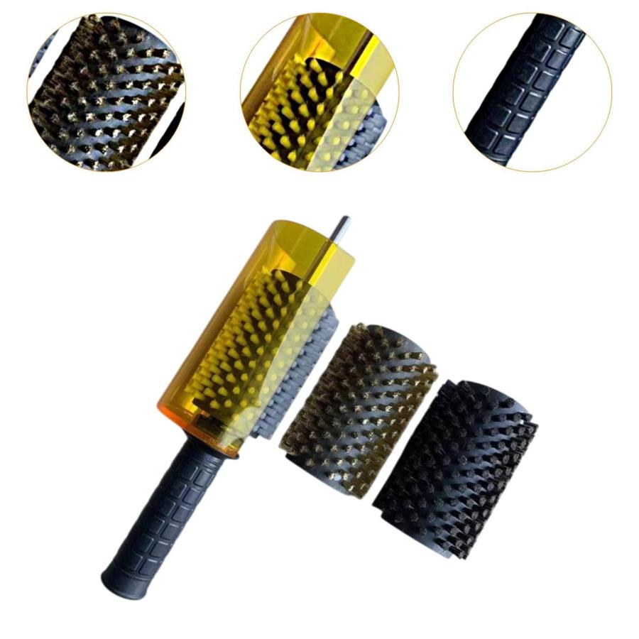 スノーボードワックスブラシキット スキーワックスブラシキット