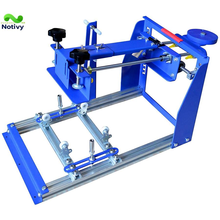 曲面用スクリーン印刷機 シルクスクリーン円筒型印刷機 印刷範囲 20cm