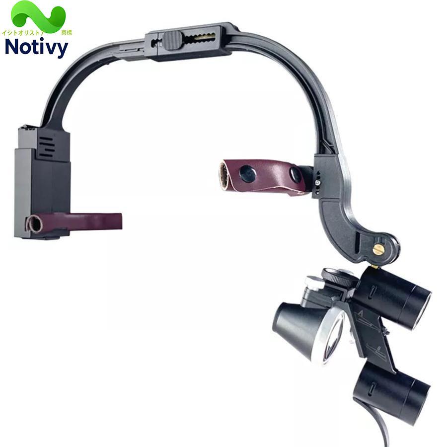 歯科用ルーペム、ヘッドマウント LED ライト歯科用ルーペ、2.5X / 3.5X