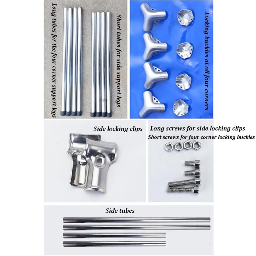 水族館プール池。 透明観賞板?排水弁付き 大型観賞魚水槽水槽 鉄骨