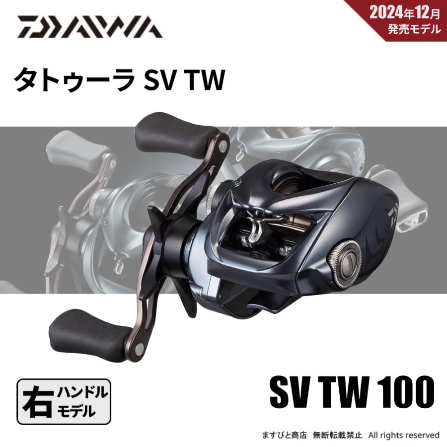 ダイワ 25 タトゥーラ SV TW 100 L ダイワ ベイトリール 25