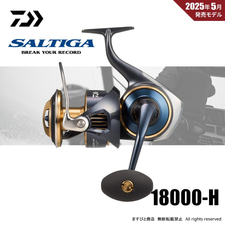 DAIWA（ダイワ） 決算セール 25 ソルティガ 18000-H 送料無料 : ます 