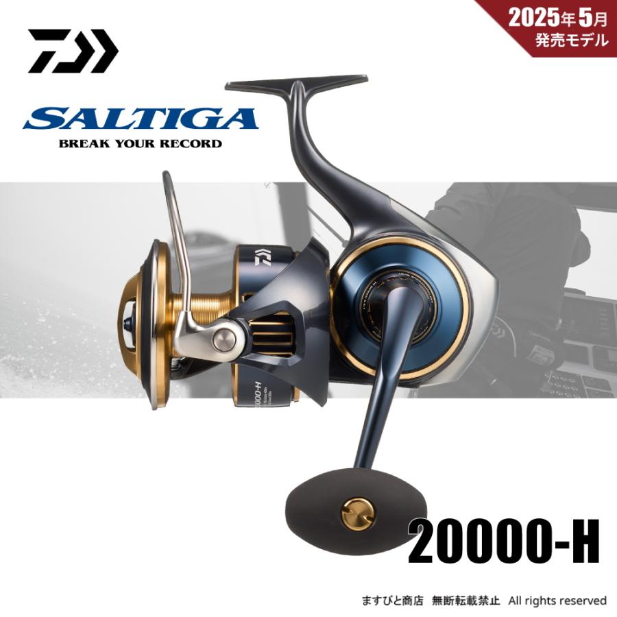 DAIWA（ダイワ） 決算セール 25 ソルティガ 20000-H 送料無料 : ます