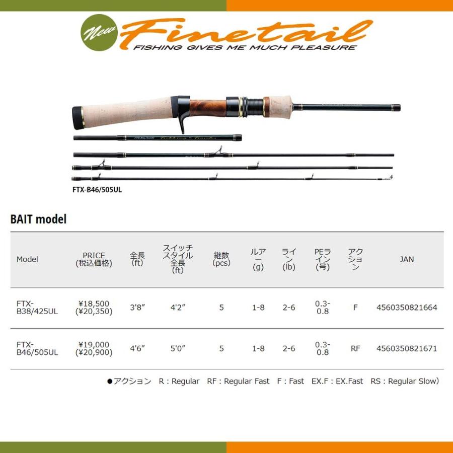 Major Craft メジャークラフト ファインテール トレッキング Major Craft メジャークラフト ファインテール トレッキング