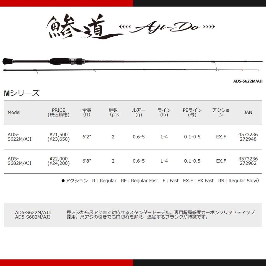 Major Craft（メジャークラフト） 決算セール 鯵道 5G AD5-S502L/AJI