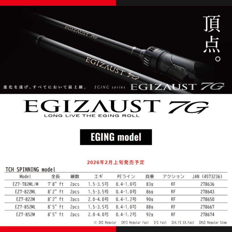Major Craft（メジャークラフト） エギゾースト 7G EZ7-822ML 送料無料