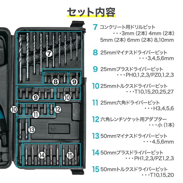 電動ドライバー 充電式 電動ドリル 電動ドライバーセット コードレス