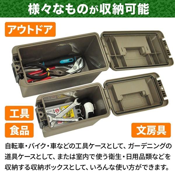 ツールボックス おしゃれ プラスチック Sサイズ プラケース アーモボックス アンモボックス ミリタリーボックス ストレージ ボックス 工具箱 収納 マスダショップ 通販 Paypayモール