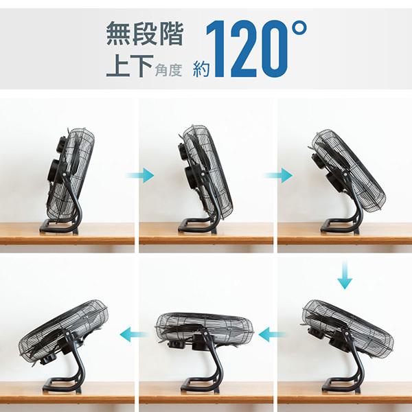 工場扇 フロア扇 43cm ブラック 床置き アルミ フロア扇風機 工業扇 工業 工場扇 床置き 43cm 工業用扇風機 大型 扇風機 業務用 ブラック