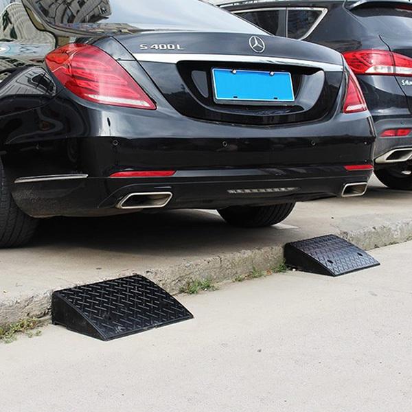 ○送料無料○ 597_段差スロープ 段差プレートゴム製 4個 駐車場