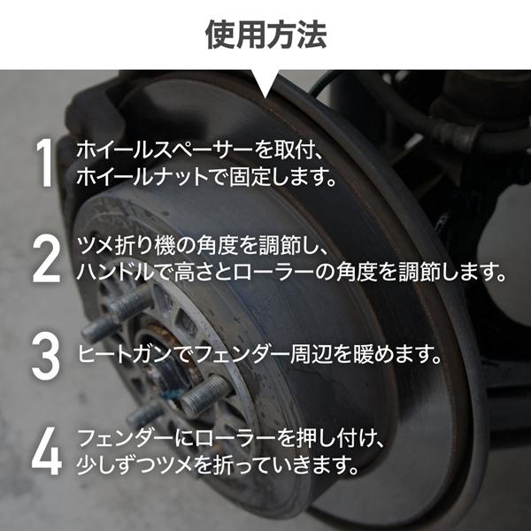 自動車用　フェンダー爪折曲げ機　新品未使用 フェンダー ベンダー 折り曲げ 曲げ 工具 爪 ツメ 折り機 ツメ折り 爪