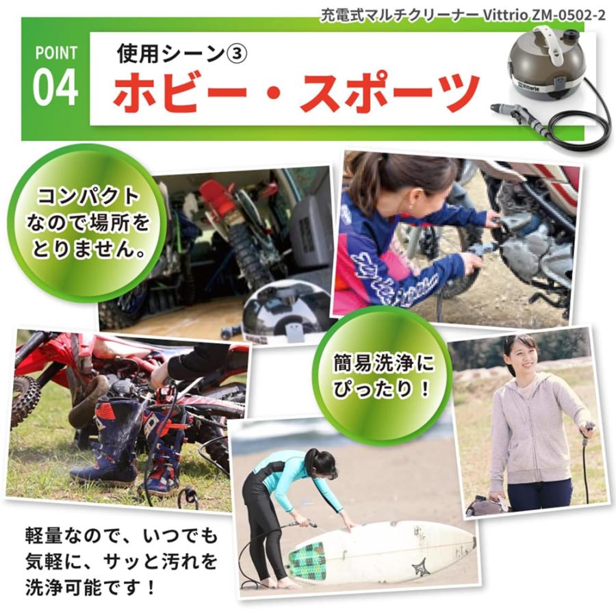 高圧洗浄機 コードレス 充電式 タンク式 家庭用 洗車 充電式高圧洗浄機