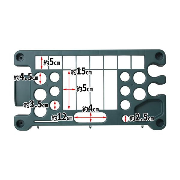 ガーデンツールラック ガーデニング収納ラック ガーデンツール 収納 ガーデンツールスタンド 農作業 庭 清掃用具 掃除道具｜masuda-shop｜04