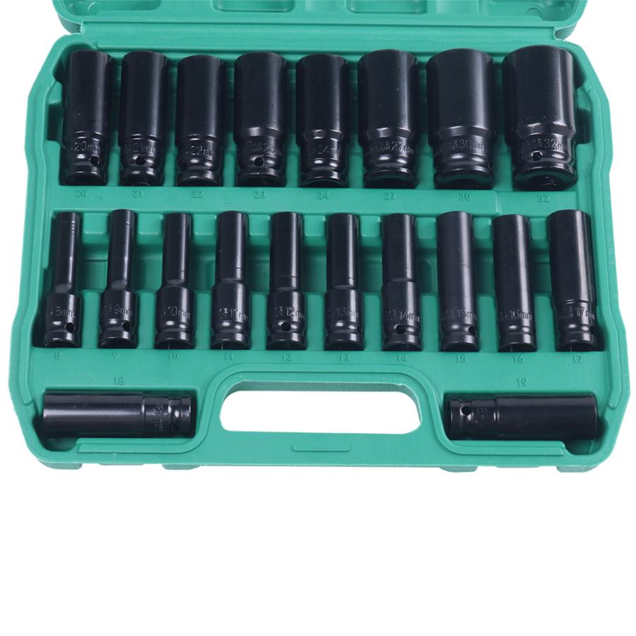 ディープソケット セット 10本 20本 1/2 12.7mm インパクトレンチ