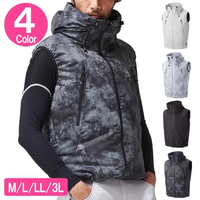 「今年も、まだまだ暑い日の作業時に快適です。」未使用新品2021年モデル アタックベース The tough 空調風神服ベストフード付き 3540 Mサイズ３色(グレー×1枚 ブラック×1枚 ペイントブラック×1枚)合計３枚セット アタックベース 空調風神服 ベスト 3540 チタンフードベスト チタン