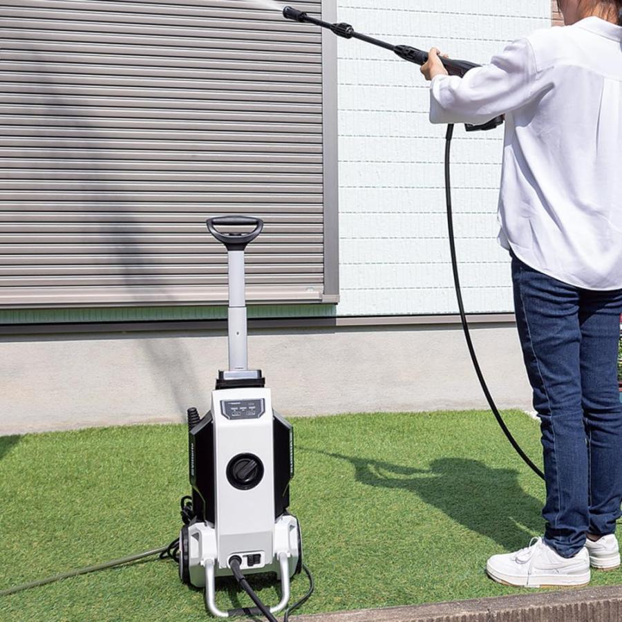 高圧洗浄機 家庭用 洗車 掃除 ハイブリッド ZH-755-10 AC DC Vittorio