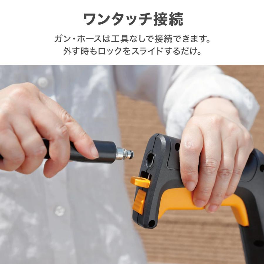 高圧洗浄機 家庭用 AJPN-1220 洗浄機 高圧 軽量 コンパクト 洗車