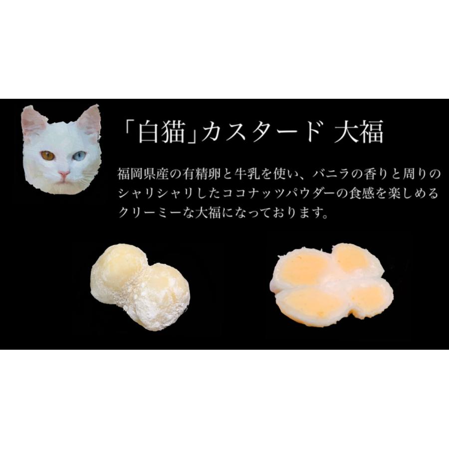 新感覚大福 俺のにゃんたま 4種の猫で4つの味 1月後半よりフルーツは苺になります Orenonyantama 増田おじさんのグルメ工房 通販 Yahoo ショッピング