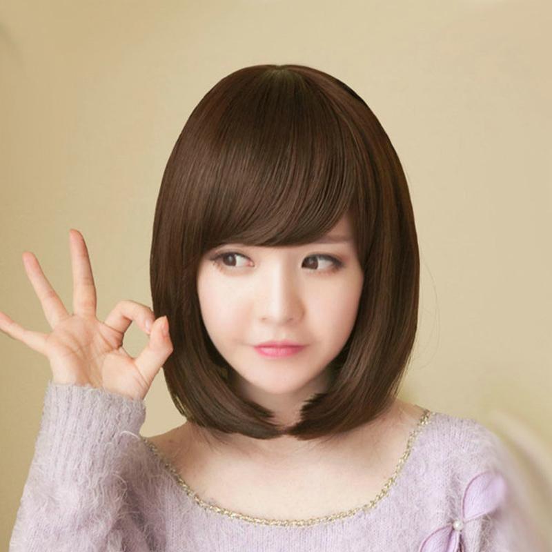 ウィッグ レディース ボブ 自然 ヘアウィッグ 斜め前髪 可愛い ストレート 小顔効果 女性 医療用 かつら セミロング ミディアム ブラック ブラウン フルウィッグ Masuiyuka Jf 04 Masuiyuka照明器具 通販 Yahoo ショッピング