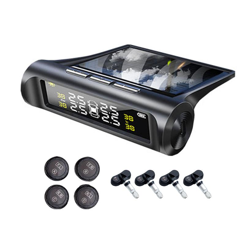 素敵な ソーラー 取付簡単 気圧温度測定 TPMS 四輪即時監視 外部 USB充電 空気圧モニター 警報 配線不要 無線 軽自動車用 タイヤ 安心安全 空気圧センサー 防水防塵 セキュリティ、キーレス 素敵な ソーラー 取付簡単 気圧温度測定 TPMS 四輪即時監視 外部 USB充電 空気圧モニター 警報 配線不要 無線 軽自動車用 タイヤ 安心安全 空気圧センサー 防水防塵 セキュリティ、キーレス
