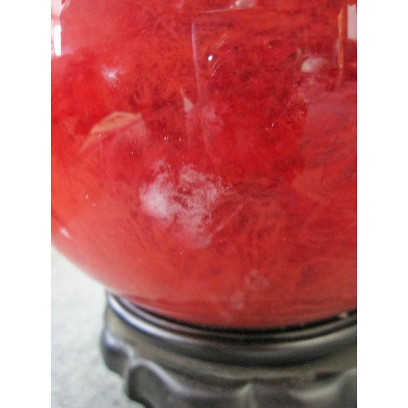 レッド水晶、20cm〜