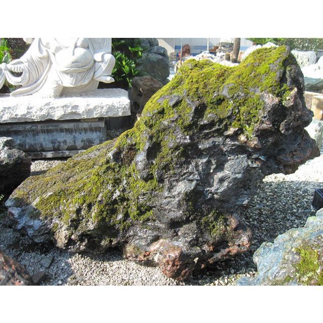 赤幸太郎石 希少 天然石 庭石 北海道産 高さ約1m32cm 幅約2m13cm 景石