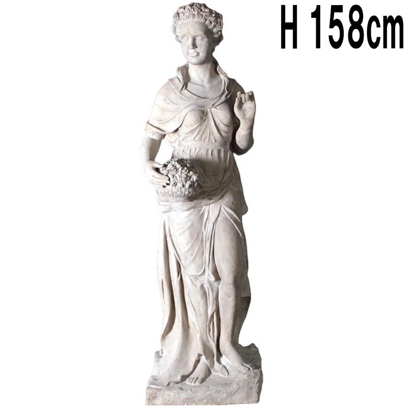 季節の乙女(春) 高さ158cm 石像風 彫刻像風 大理石調 ヴィーナス像