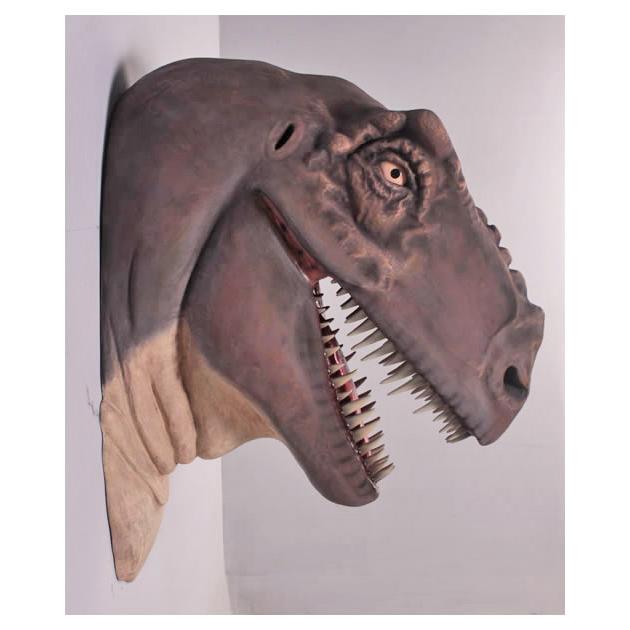 恐竜 ド迫力の頭部 T-Rex 大きい 巨大 ティーレックス 顔 ティラノサウルス ジュラシック 博物館 ウォールデコ FRP オブジェ インテリア ディスプレイ fr100015_2