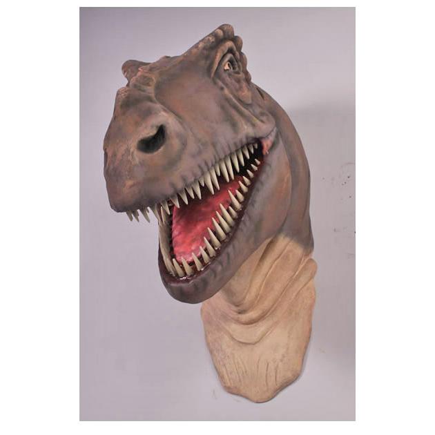 恐竜 ド迫力の頭部 T-Rex 大きい 巨大 ティーレックス 顔 ティラノサウルス ジュラシック 博物館 ウォールデコ FRP オブジェ インテリア ディスプレイ fr100015_1