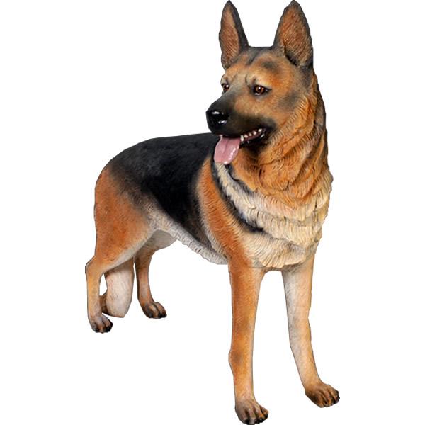ジャーマン シェパード かわいい ブラウン 茶 大型犬 実物大