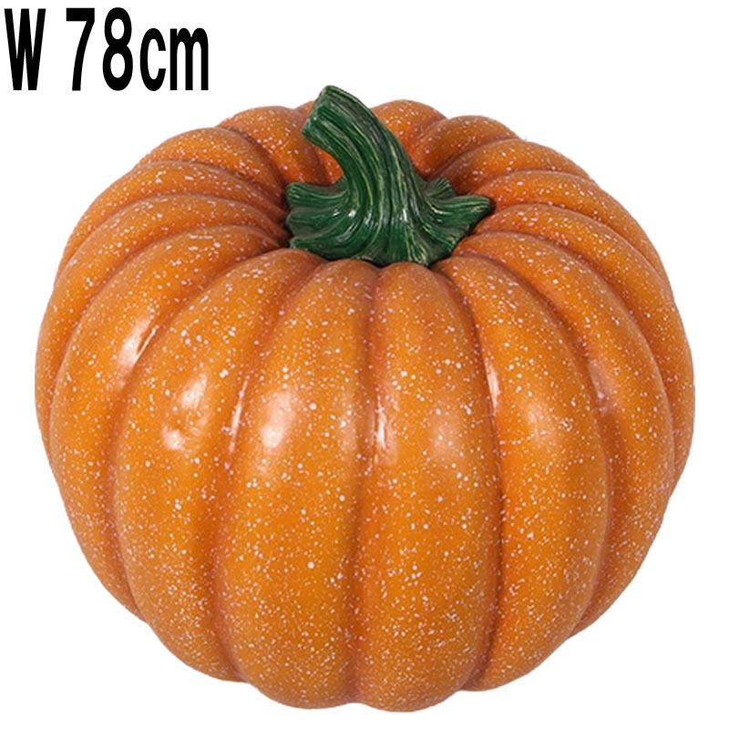大きなハロウィンパンプキン W78cm 大きい 大型 オブジェ かぼちゃ