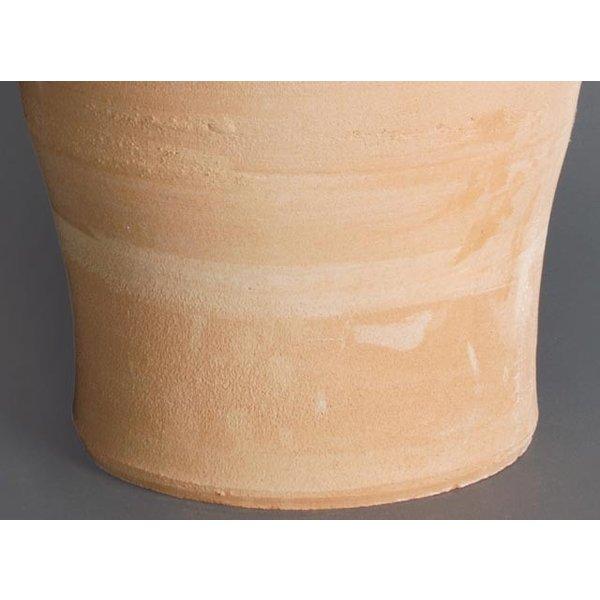 ギリシャ製 テラコッタ プランター フェストス 直径40cm 高さ45cm クレタ島シリーズ 送料無料 Crete in Greece Korinthosu GR-CC-32 素焼き 植木鉢の画像