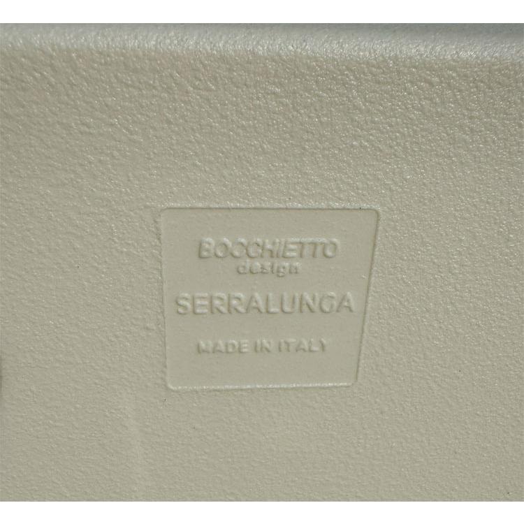 イタリア製 プランター カビン30 おしゃれ 植木鉢 フラワーポット 樹脂製 12L KABIN-30 プラスチック ホワイト ブラック 特別セール品の画像