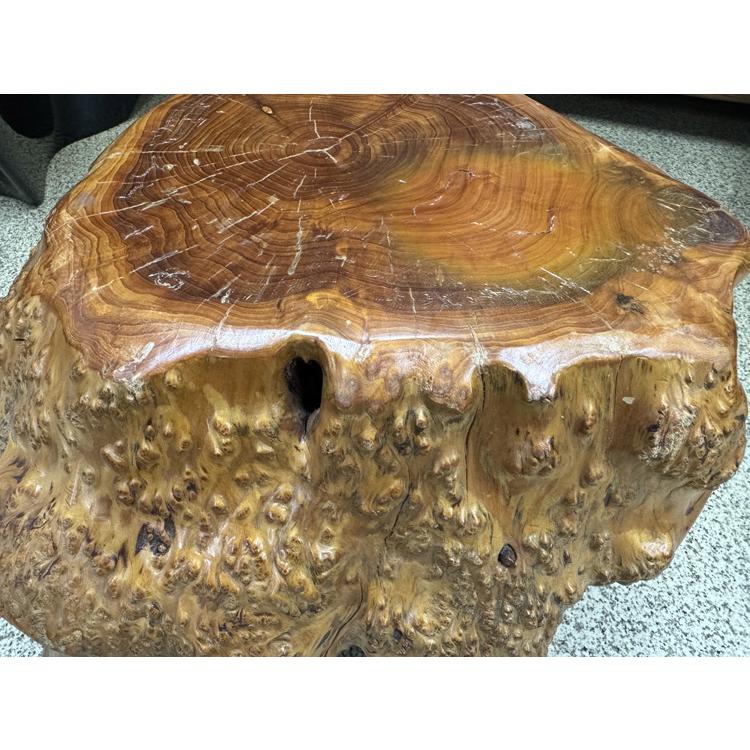 台　飾り　木の根　工芸　テーブル　木　ビンテージ椅子　 kk068-1a.jpg