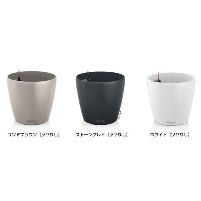 ドイツ製デザインプランター ラウンド 60 直径60cm 高さ56cm 底面灌水セット付 送料無料 LE-7060 軽量 丸い 植木鉢 レチューザ 鉢植え 屋外 おしゃれの画像