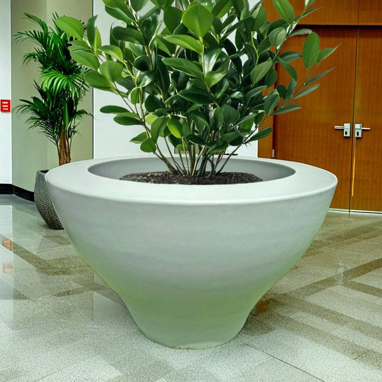 展示使用品 イタリア製 270L プランター ミング エクストララージ φ112cm 大きい 特大 大型 植木鉢 シンボルツリー おしゃれ 特別セール品の画像