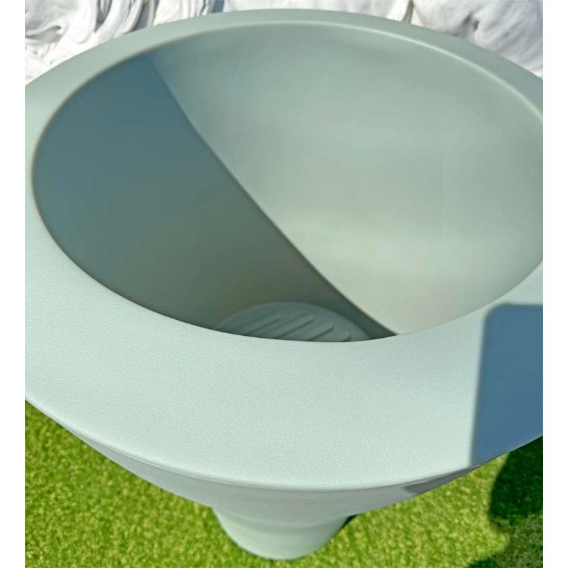 ミング ハイ イタリア製 65L プランター フラワーポット 樹脂 軽量 植木鉢 大型 インテリア 観葉植物 プラスチック おしゃれ 特別セール品の画像