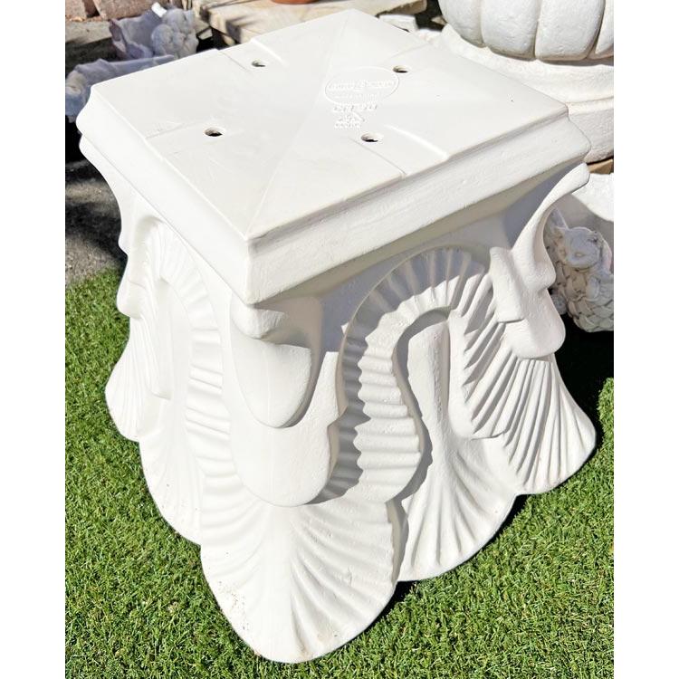 イタリア製 プランター エジプト NE1185 W50cm 62L おしゃれ ホワイト 白 植木鉢 大きい フラワーポット 樹脂製 プラスチック 特別セール品_8