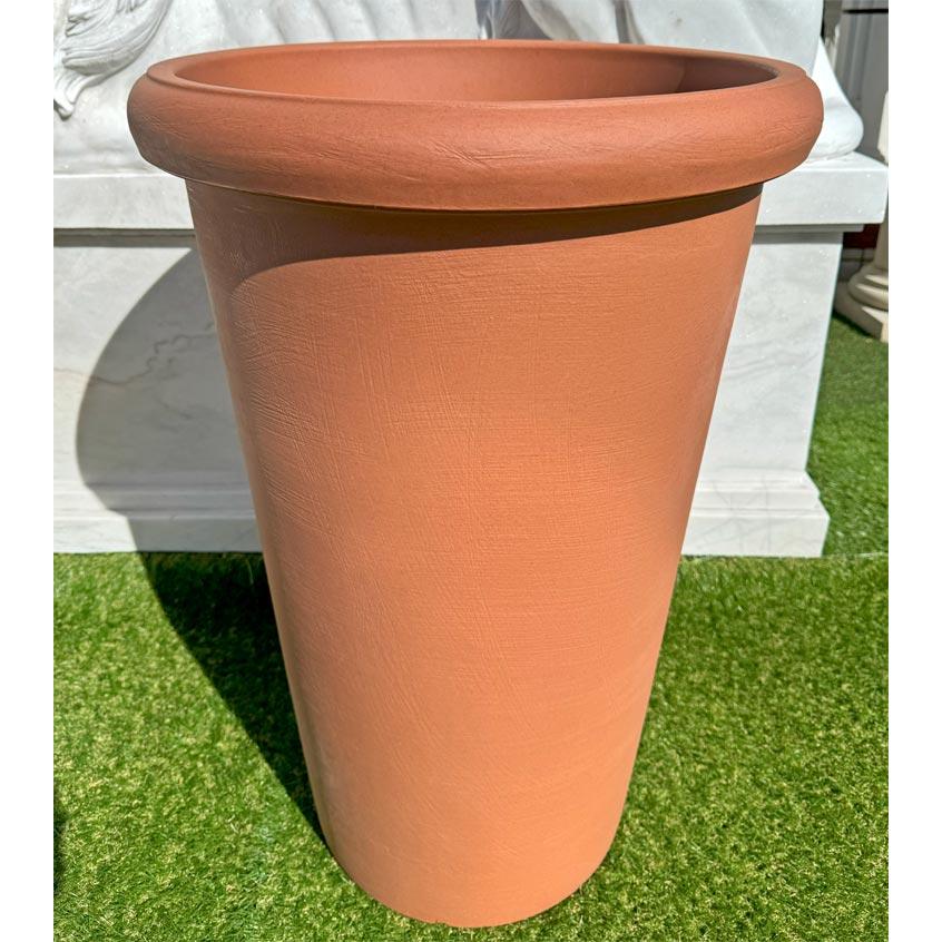 イタリア製 プランター カメリア PSE698 φ53cm 樹脂製 プラスチック SL-697 植木鉢 鉢植え フラワーポット 大型 背高 【特別セール品】の画像
