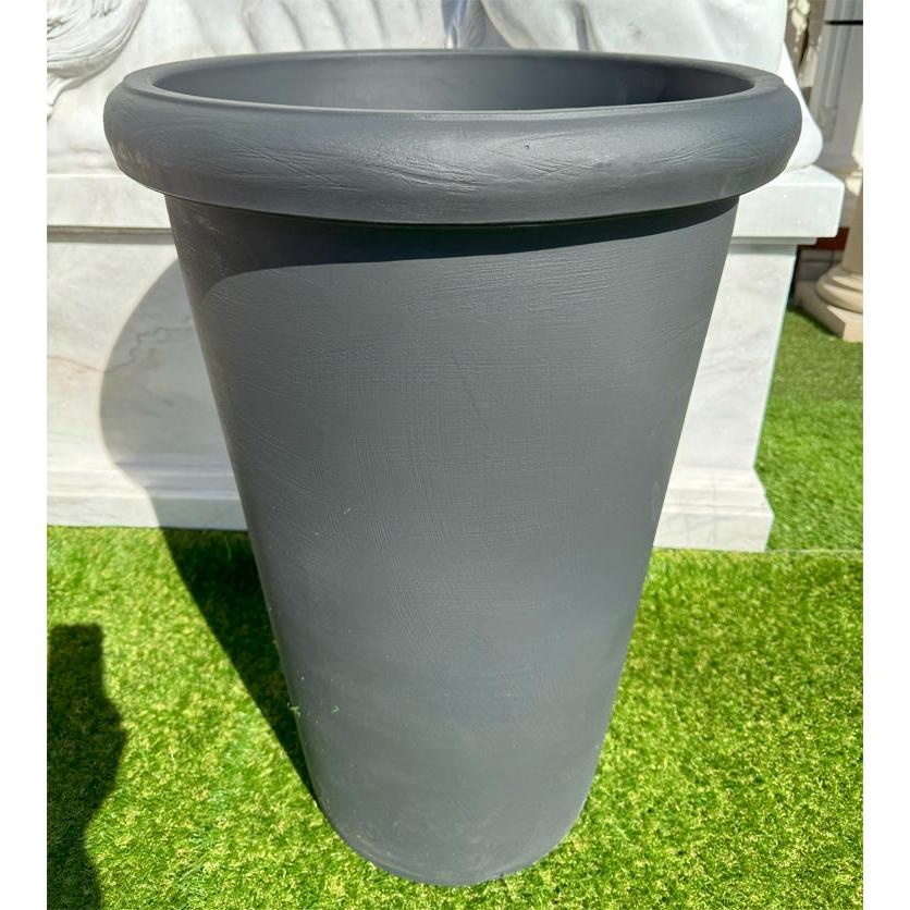イタリア製 プランター カメリア PSE698 φ53cm 樹脂製 プラスチック SL-697 植木鉢 鉢植え フラワーポット 大型 背高 【特別セール品】の画像