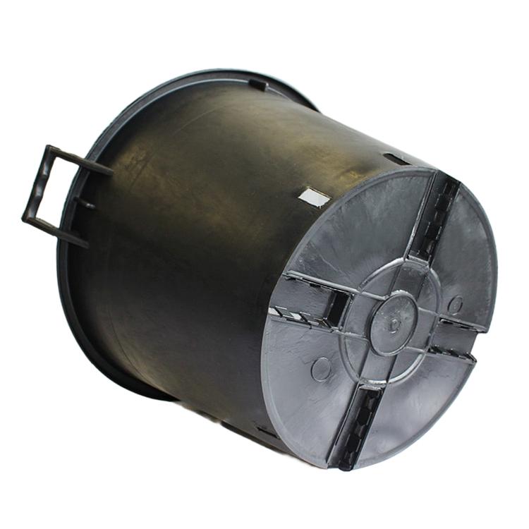 送料無料 ナーセリーポット 12個セット 17号 48L φ50cm 持ち手付 プランター 円形 大きい 大型 黒 ブラック 植木鉢 大量 まとめ 生産者 農園 業務用 プロ RP50_2