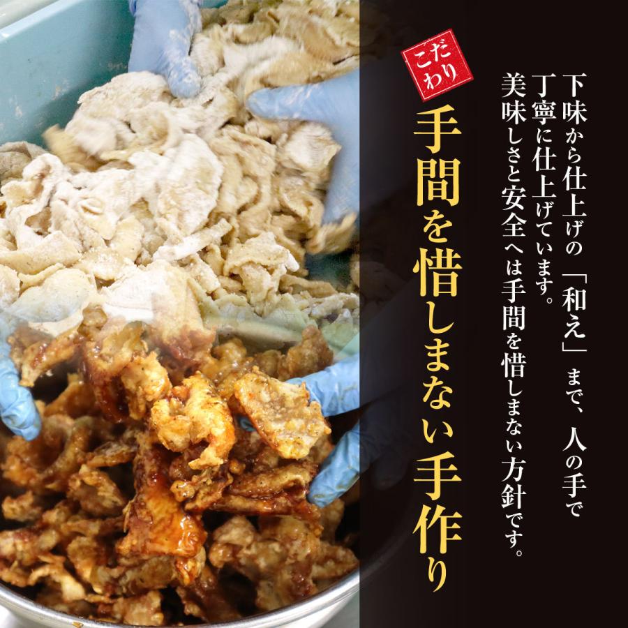 お取り寄せ おつまみ 鶏皮 せんべい 九州産 皮 宮崎 グルメ 鶏皮揚げ  冷凍 冷凍食品 恵屋 とり皮唐揚げ ぬれせん 1パック |  | 10