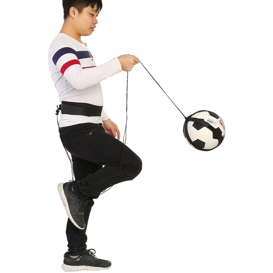 激安通販の サポーターグッズ サッカー トレーナー 練習キット 練習用ベルト トレーニングベルト リフティング 弾力ストラップ 調節可能 一人用 初心者 サッカー フットボール ス Www Threeriversofs Com