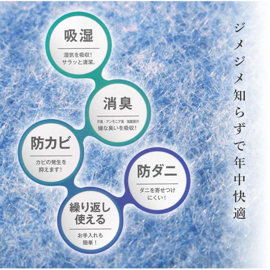 西川（nishikawa） 布団用 除湿シート サラネル シングル 西川リビング