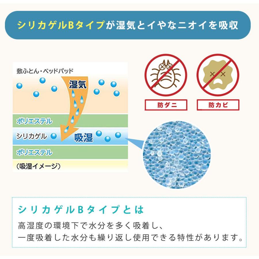 西川（nishikawa） 布団用 除湿シート サラネル シングル 西川リビング