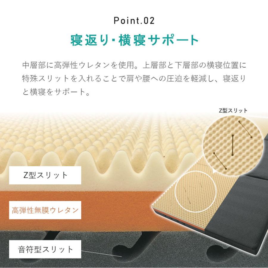 ロマンス小杉 ロマンスゼロ 体圧分散敷きふとん マットレス シングル ROMANCE ZERO｜肩が楽！な体圧分散敷きふとん – ねむりの