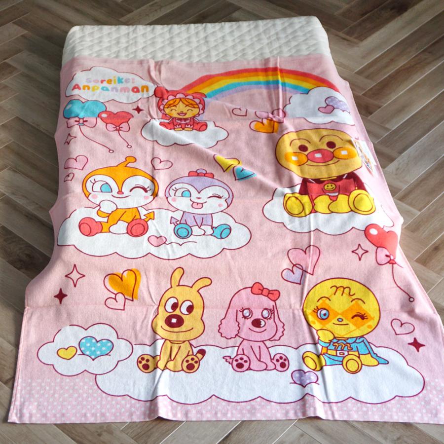 BANDAI（バンダイ） アンパンマン お昼寝ケット 85×115cm タオルケット