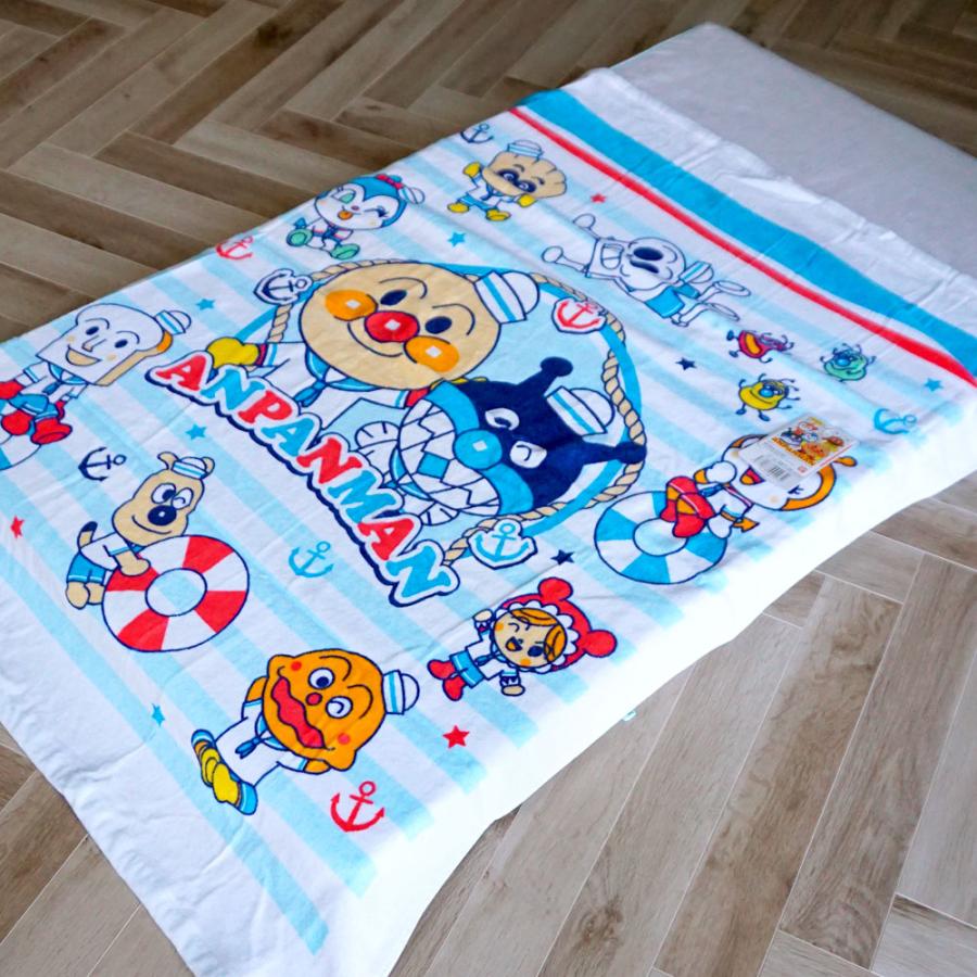 【新品未開封】アンパンマン ひざ掛け タオルケット セット 非売品 BANDAI アンパンマン お昼寝ケット 85×115cm 2枚セット
