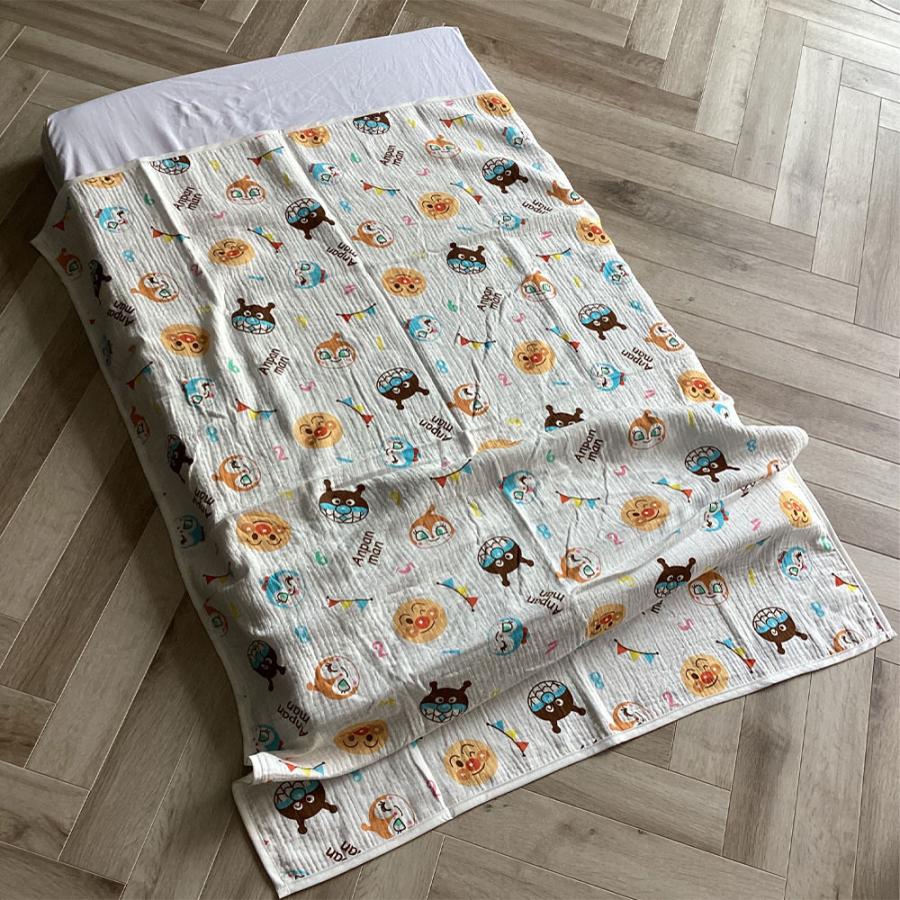 バンダイナムコエンターテインメント アンパンマン ガーゼケット 綿100